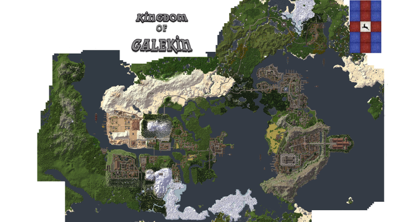 Illustration for article titled Hicieron falta una persona y cuatro años de trabajo para terminar este gigantesco mapa de Minecraft